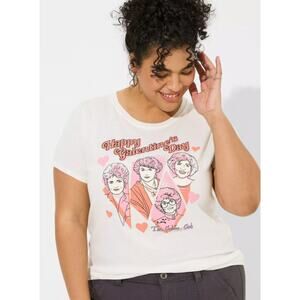 Torrid The Golden Girls Galentine's Day T Shirt Plus Size 2x Valentine's Casual